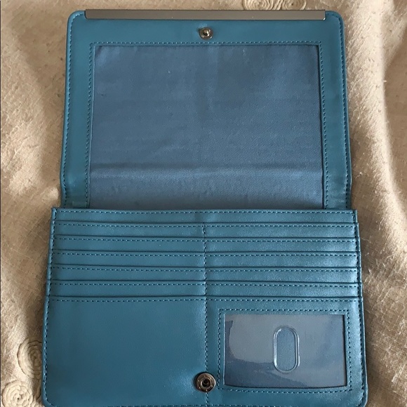 Blue Clutch/Crossbody Purse - Picture 2 of 3